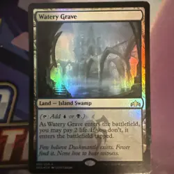 x1 Watery Grave GRN MTG 259 FOIL RARE M/NM 1x - Image 1