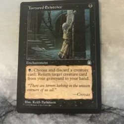 MTG Tortured Existence Stronghold Regular Common - Magic 1998 - Image 1