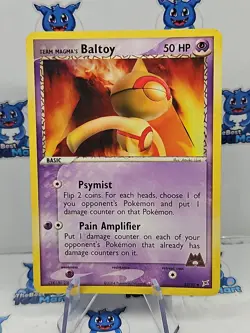 Team Magma's Baltoy - 32/95 - Pokemon EX Team Magma vs Team Aqua LP - Image 1