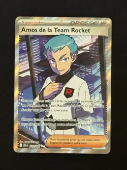 Carte Pokemon Amos De La Team Rocket 223/182 Rivalites Destinees EV10 Fr Neuve - Image 2
