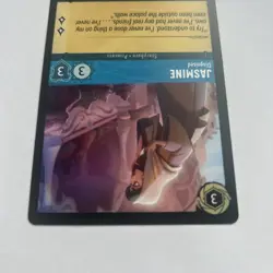 Disney Lorcana Demo Jasmine - Disguised Card - Rare - Image 5