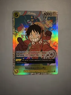 One Piece Card Game TCG PRB02 Monkey.D.Luffy OP07-109 SR M/NM Condition - Image 1