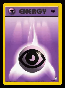 Psychic Energy 110/111 1st Edition Neo Genesis Pokemon Card - Image 1