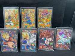 Super Dragonball Heroes Trading Cards UM2 Sample cards / 7 cards comp / A+ - Image 1