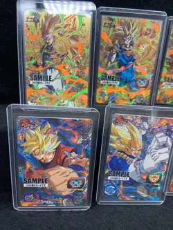 Super Dragonball Heroes Trading Cards UM2 Sample cards / 7 cards comp / A+ - Image 2