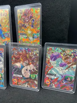 Super Dragonball Heroes Trading Cards UM2 Sample cards / 7 cards comp / A+ - Image 3