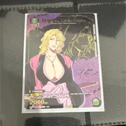 Bandai Union Arena Bleach Rangiku Matsumoto 2000 BP Character Card CE/01-01 - Image 1