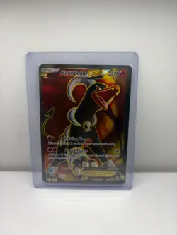 Pokemon Card Houndoom EX XY BREAKthrough 153/162 Full Art Holo Rare - LP - Image 1