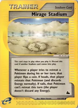 Mirage Stadium 132/144 - Skyridge - Pokemon - MP - Image 1
