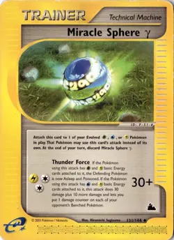Miracle Sphere Gamma 131/144 - Skyridge - Pokemon - MP - Image 1