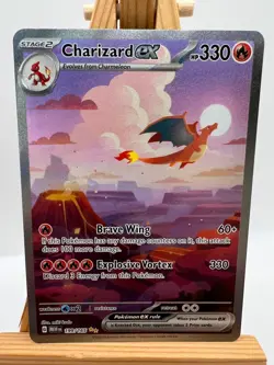 Pokemon TCG - S&V 151 - 199/165 Charizard ex - Special Illustration Rare - NM/M - Image 1