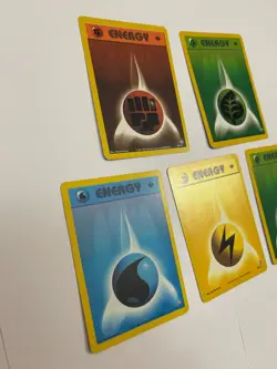 First Edition Pokemon TCG Energy Lot Set Of 5 WOTC LP/NM Neo Genesis - Image 2