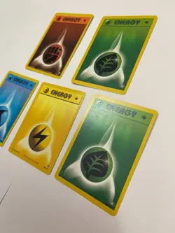 First Edition Pokemon TCG Energy Lot Set Of 5 WOTC LP/NM Neo Genesis - Image 4