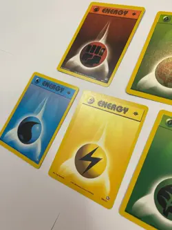 First Edition Pokemon TCG Energy Lot Set Of 5 WOTC LP/NM Neo Genesis - Image 5