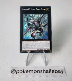 Number F0: Utopic Draco Future - BLCR-EN085 *NM* 1st Edition Secret Rare Yugioh - Image 1