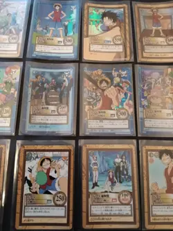 12x One Piece Carddass Hyper Battle 'CHB' Luffy/Straw hat crew 2000/2001 BANDAI - Image 5