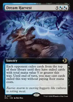 Dream Harvest *** Extended Art *** - MTG ECL Lorwyn Eclipsed - NM/MINT - Image 1