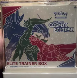 Pokemon Cosmic Eclipse ETB Factory Sealed with Acrylic Case. READ DESCRIPTION!! - Image 1