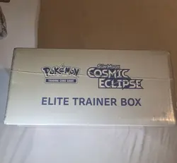 Pokemon Cosmic Eclipse ETB Factory Sealed with Acrylic Case. READ DESCRIPTION!! - Image 3