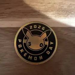 Pikachu 2026 Pokemon Day 30th Coin - Image 1