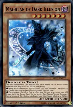 Magician Of Dark Illusion - Super Rare 1st Edition MP17-EN072 - NM - YuGiOh - Image 1