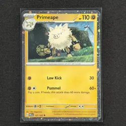 Primeape - 107/193 - Holo - Paldea Evolved - Pokemon Card - NM/M - Image 1
