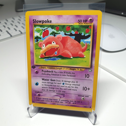 Pokemon card Slowpoke 1st Edition 73/111 Neo Genesis Near Mint - Image 1