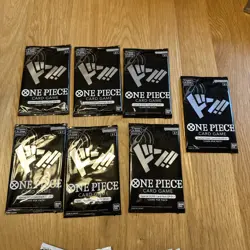 6x One Piece Special Don Card Pack Dp-01 Sealed - Image 1