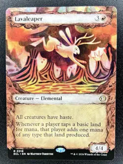 Lavaleaper 0318 Showcase Regular MTG: Lorwyn Eclipsed NM - Image 1