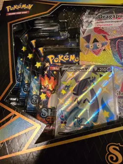 Pokemon Shining Fates TCG Shiny Dragapult VMAX Premium Collection Box Sealed - Image 2