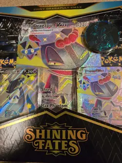 Pokemon Shining Fates TCG Shiny Dragapult VMAX Premium Collection Box Sealed - Image 4