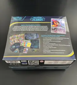 Phantasmal Flames Pokemon Center Elite Trainer Box Sealed With Acrylic Case ETB - Image 3