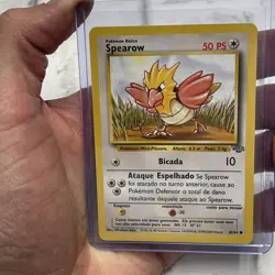 1999 Pokemon TCG Spearow Jungle 62/64 Regular Unlimited Common Portuguese NM Vtg - Image 1
