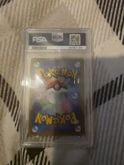 POKEMON JAPANESE SUN & MOON MIRACLE TWINS #095 SLOWPK. & PSYDCK. GX PSA 9 - Image 2
