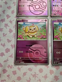 Pokemon S-Chinese CBB1C Fidough 1004/05 X4 Bundle Inc Masterball - Image 4