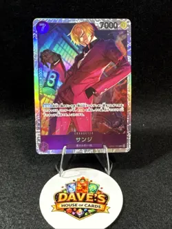 ONE PIECE Card Game Japanese Sanji OP09-065 SR Emperors in the New World - Image 1