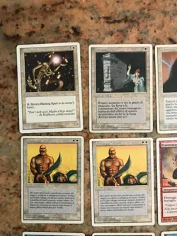 Mtg Lotto 19 MIX ANNI 90 / 2000 ITA ING Carte Magic The Gathering - Image 2