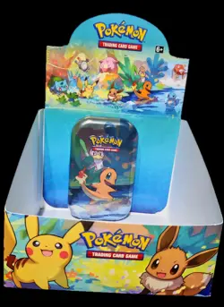 Pokemon TCG Kanto Friends Mini Tin (2 Booster Packs) New & Sealed CHARMANDER Tin - Image 1
