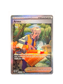 Arven 249/198 Trainer SIR Full Art Scarlet & Violet Base POKEMON TCG SVI ENGLISH - Image 1