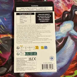 One Piece TCG: Black - Marshall D. Teach Starter Deck [ST-27] - Image 2