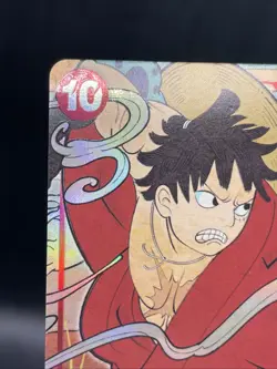 Monkey.D.Luffy (English Version 1st Anniversary Set) ST10-006 One Piece Foil - Image 2