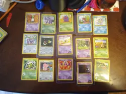 Lot Of 15 1999 To 2000 Vintage Pokemon Card Lot In Excellent Condition - Image 1