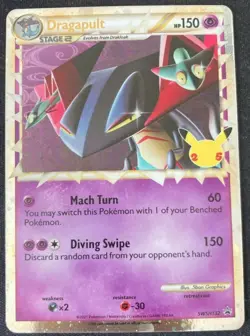 Dragapult Prime SWSH132 Pokemon Card 25th Anniversary Promo Sealed - Image 1