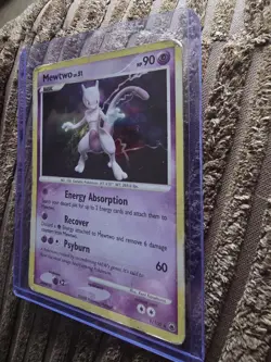 💥 Pokemon TCG Mewtwo Holo Rare Card 9/100 Majestic Dawn 2008 - Image 3