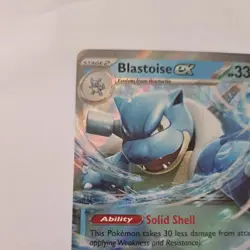 Pokemon 009/065 Blastoise EX English Card From 151 Set - Image 2