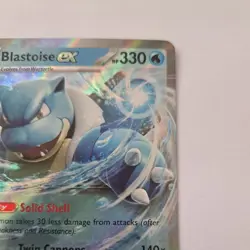 Pokemon 009/065 Blastoise EX English Card From 151 Set - Image 3