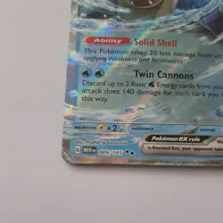 Pokemon 009/065 Blastoise EX English Card From 151 Set - Image 4