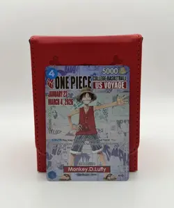 One Piece x Rutgers College Basketball US Voyage Monkey D. Luffy Trading Card - Image 1