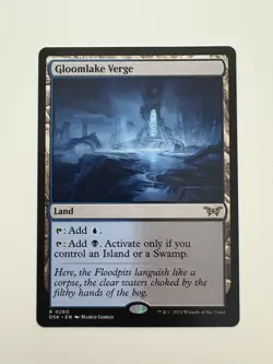 Gloomlake Verge MTG Magic the Gathering Card NM Near Mint DSK - Image 1