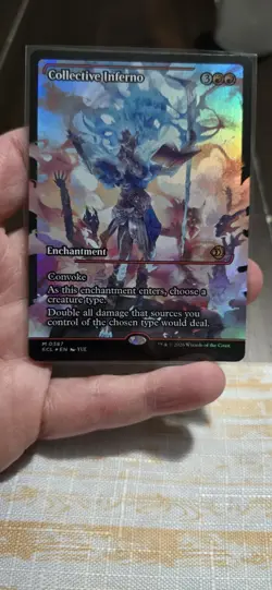 Collective Inferno (Showcase) #387 *Foil* (NM) - Lorwyn Eclipsed MTG - Image 1